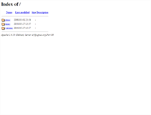Tablet Screenshot of ftp.gnus.org